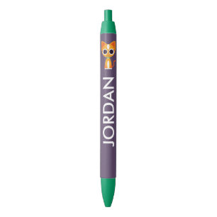 Bolígrafo De Tinta Negra Purrl el gato
