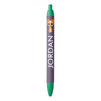 Bolígrafo De Tinta Negra Purrl el gato