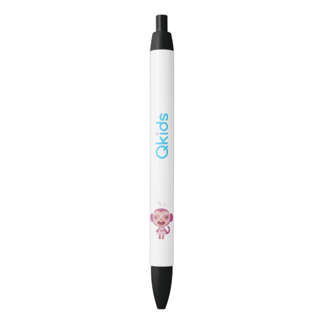 Bolígrafo De Tinta Negra Qkids Momo Pen (Frente vertical)