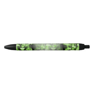 Bolígrafo De Tinta Negra Radiográfico - Verde radiactivo