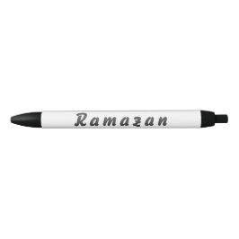 Bolígrafo De Tinta Negra Ramazan Kugelschreiber