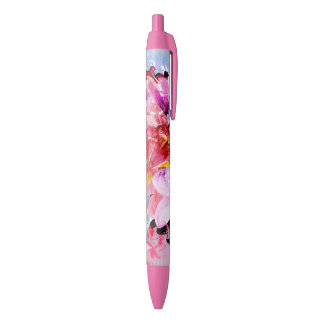 Bolígrafo De Tinta Negra Ramo hermoso de flores