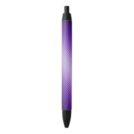 Bolígrafo De Tinta Negra Rayas diagonales de textura morada