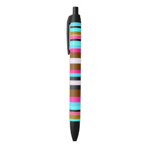 Bolígrafo De Tinta Negra Rayas Negritas