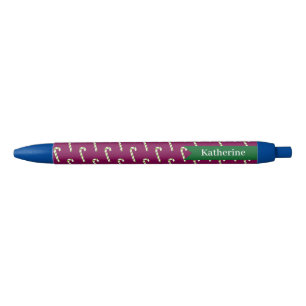 Bolígrafo De Tinta Negra Red de Navidades de Candy Cane