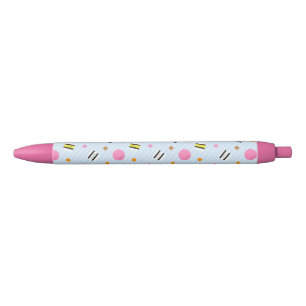 Bolígrafo De Tinta Negra Regaliz Allsorts del caramelo de Kawaii