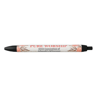 Bolígrafo De Tinta Negra Regalo de la Convención JW 2025 de Pure Worship