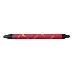 Bolígrafo De Tinta Negra Regalo de la flor