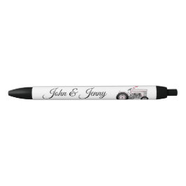 Bolígrafo De Tinta Negra Regalo del Favor de la Boda Personalizada del Agri