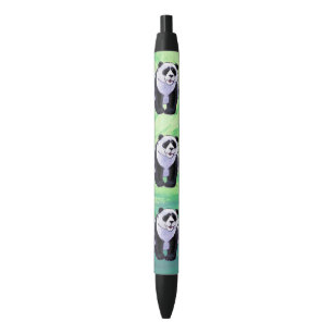 Bolígrafo De Tinta Negra Regalos y accesorios del oso de panda