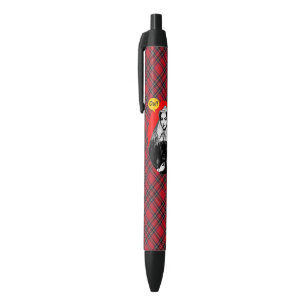 Bolígrafo De Tinta Negra Reina escocesa de Maria de la independencia de la