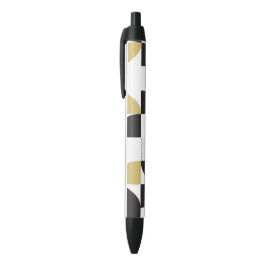 Bolígrafo De Tinta Negra Resumen colorido