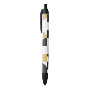 Bolígrafo De Tinta Negra Resumen colorido