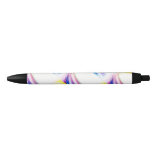 Bolígrafo De Tinta Negra Resumen de Swirl 1