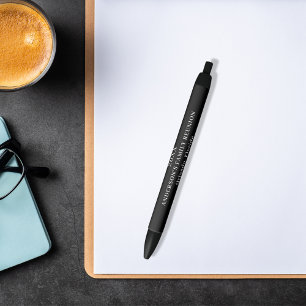 Bolígrafo De Tinta Negra Reunión familiar blanco negro