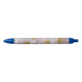 Bolígrafo De Tinta Negra Rhododendron Blue Trim Pen