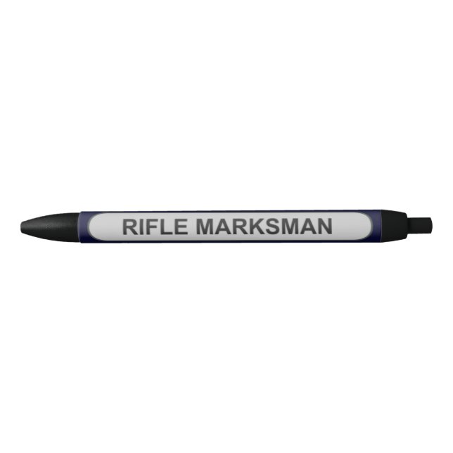 Bolígrafo De Tinta Negra Rifle Marksman Pen (Anverso)