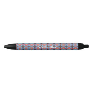 Bolígrafo De Tinta Negra Rocas rojas de Navajo Thunder_Cove