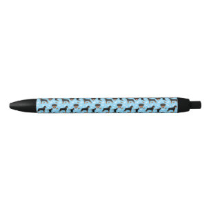 Bolígrafo De Tinta Negra Rottweiler Perros Rotties Rottweiler Blue Pattern