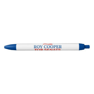 Bolígrafo De Tinta Negra Roy Cooper al Senado Elección 2026