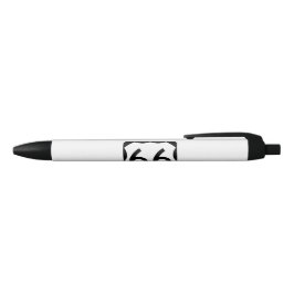 Bolígrafo De Tinta Negra Ruta 66