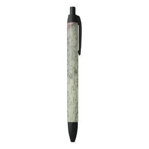 Bolígrafo De Tinta Negra Santa Clara Co 6