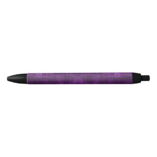 Bolígrafo De Tinta Negra Satin violeta púrpura