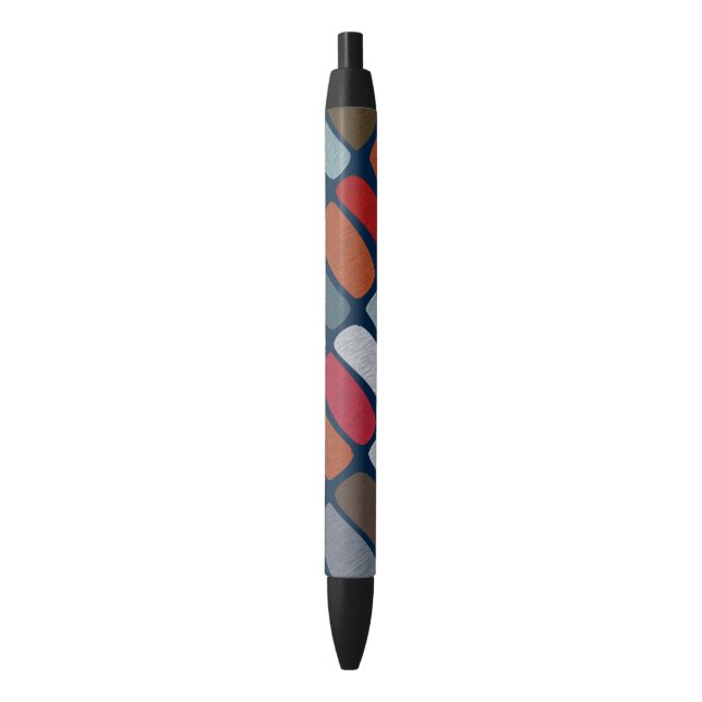 Bolígrafo De Tinta Negra Scribble Pebbles (Frente vertical)
