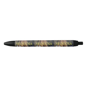 Bolígrafo De Tinta Negra Secoya de ABH