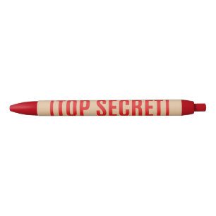 Bolígrafo De Tinta Negra Secreto superior