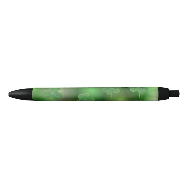 Bolígrafo De Tinta Negra Shamrock (Anverso)