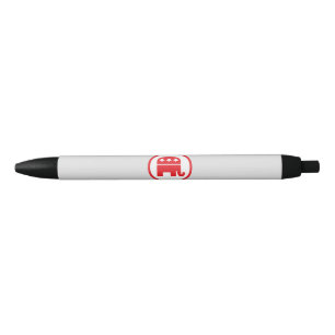 Bolígrafo De Tinta Negra Símbolo político Fiesta republicano (elefante)