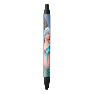 Bolígrafo De Tinta Negra Sirena de Fantasía