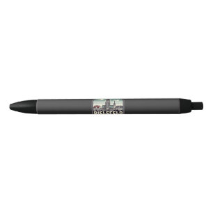 Bolígrafo De Tinta Negra Skyline Retro Bielefeld