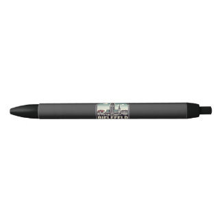 Bolígrafo De Tinta Negra Skyline Retro Bielefeld