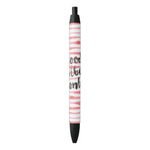 Bolígrafo De Tinta Negra Sólo buenas vibraciones