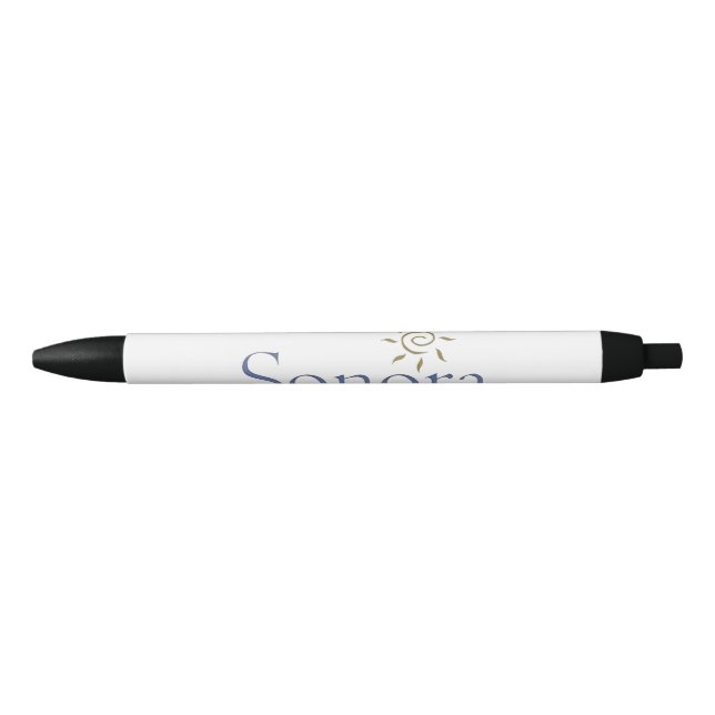 Bolígrafo De Tinta Negra Sonora Branded Pen (Anverso)