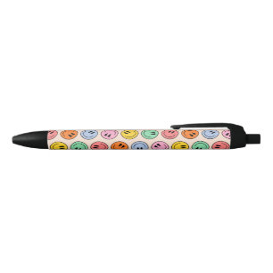 Bolígrafo De Tinta Negra Sonrisa