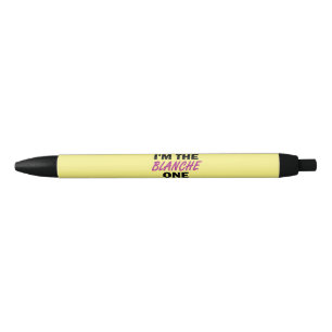 Bolígrafo De Tinta Negra Soy el Blanche One