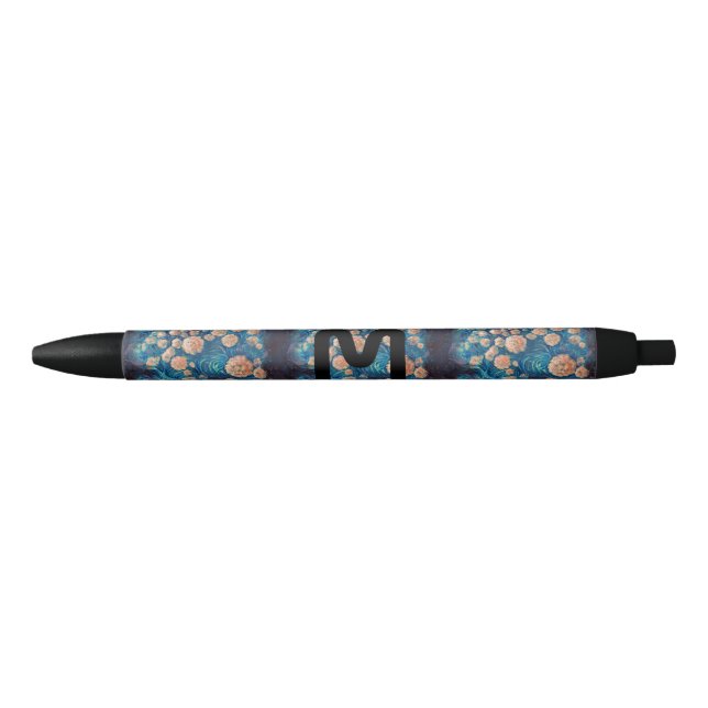 Bolígrafo De Tinta Negra Space Mimosa Golden Nebula Blossom (Anverso)