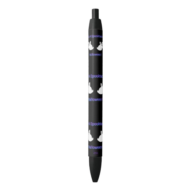 Bolígrafo De Tinta Negra Spooktacular Ghosts Pen (Frente vertical)