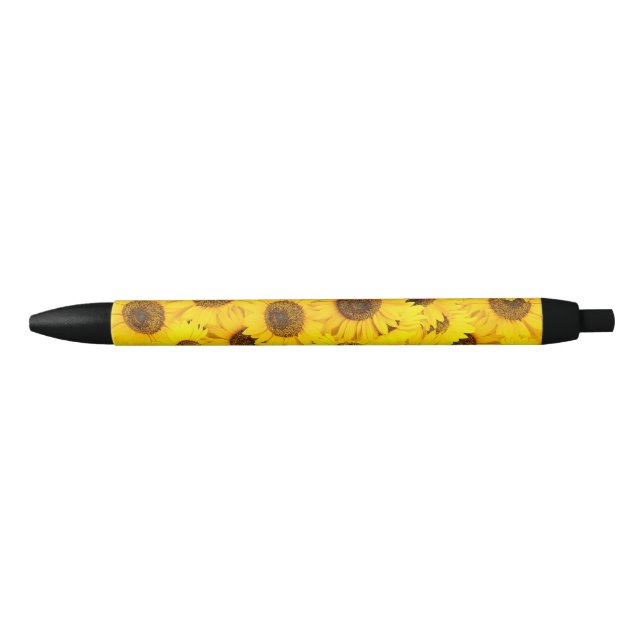 Bolígrafo De Tinta Negra Sunflower (Anverso)