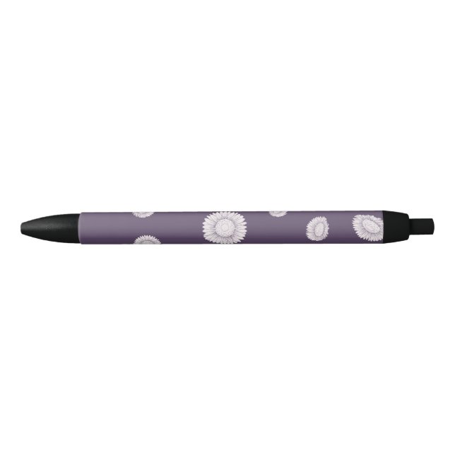 Bolígrafo De Tinta Negra Sunflower (Anverso)
