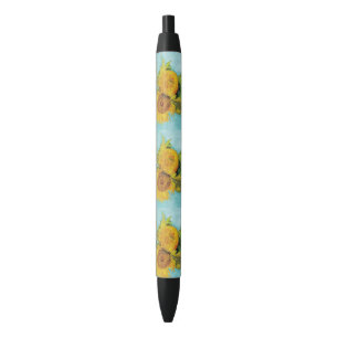 Bolígrafo De Tinta Negra Sunflowers Vincent van Gogh