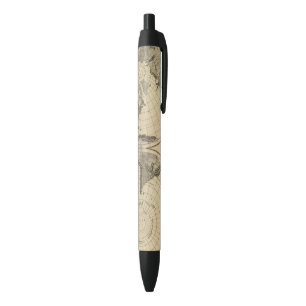 Bolígrafo De Tinta Negra Superficie de la tierra del mundo