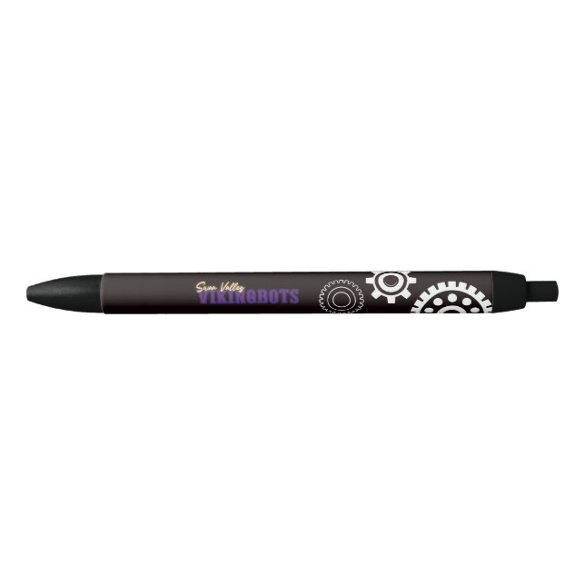 Bolígrafo De Tinta Negra Swan Valley VikingBots Pen (Anverso)