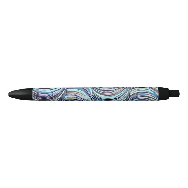 Bolígrafo De Tinta Negra Swirls (Anverso)