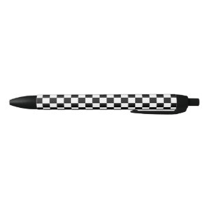 Bolígrafo De Tinta Negra Tablero negro y blanco