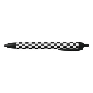 Bolígrafo De Tinta Negra Tablero negro y blanco
