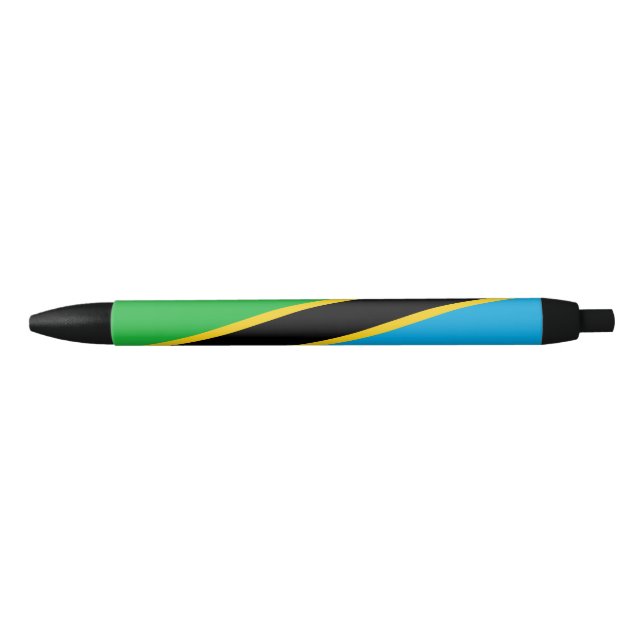 Bolígrafo De Tinta Negra Tanzania (Anverso)